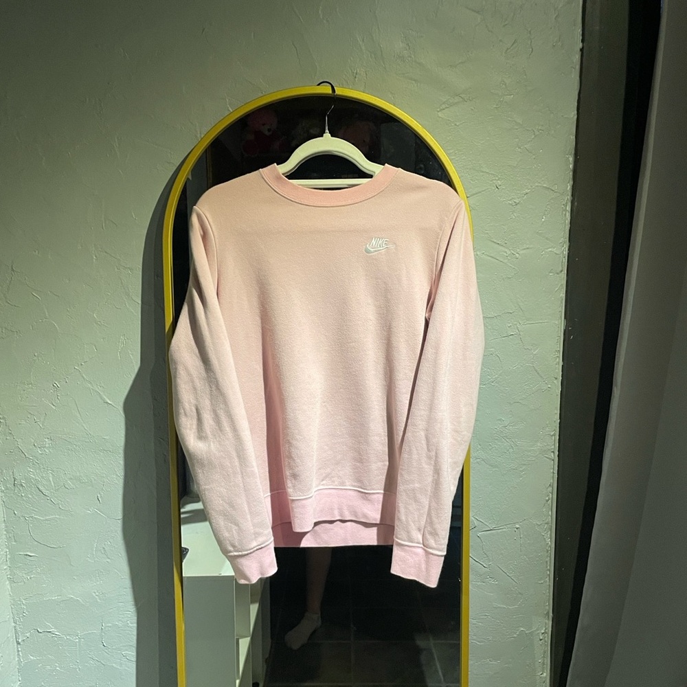 Nike Blush Pink Sweatshirt - Size Small